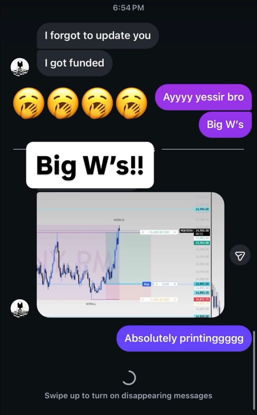 Up $6.7k while at the gym